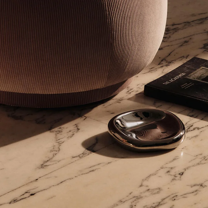 Ferm Living - Bellure bowl, Ø 17 cm, silver