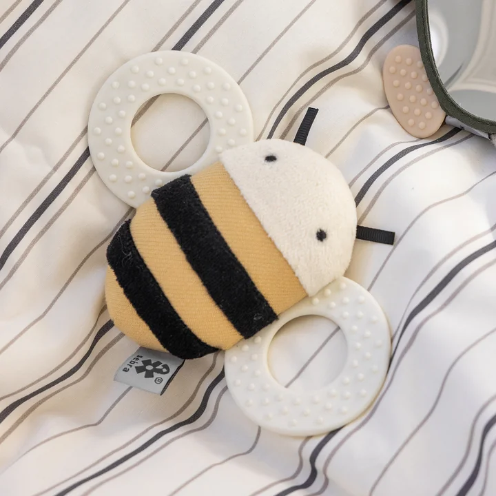 Sebra - Activity rattle with mirror, Billy the bee