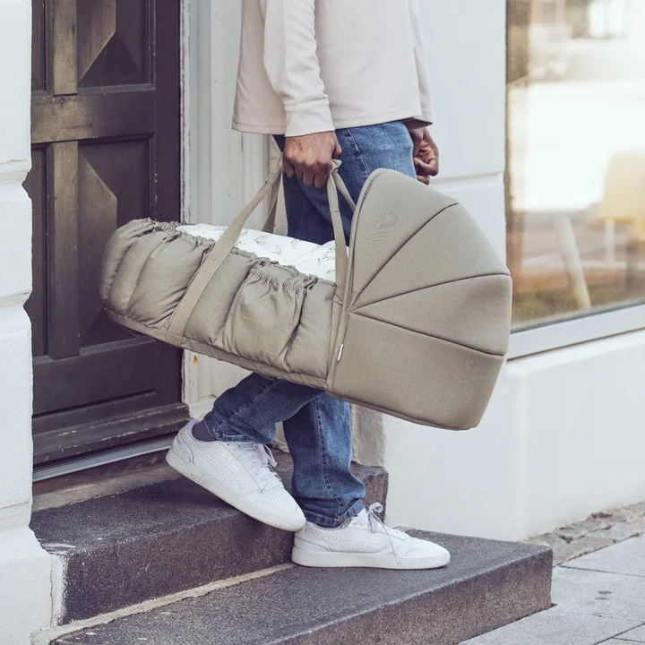 Sebra - Canopy for 3-in-1 baby nest, dark olive