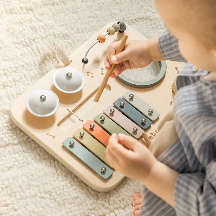 Sebra - Activity board music, multicolored