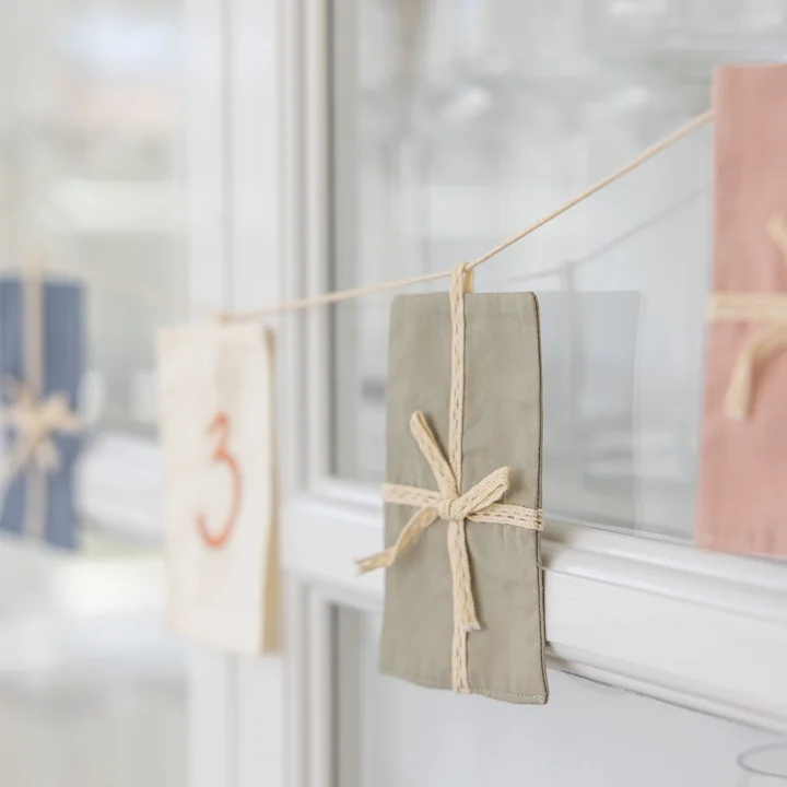 Sebra - Birthday flag pennant, numbers 0-9, multicolored