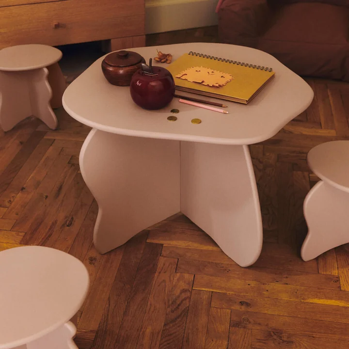 Ferm Living - Slope Children's table, pink
