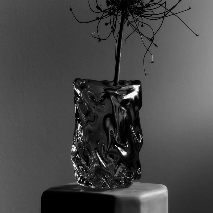 Ferm Living - Virelle vase, h 24 cm, clear