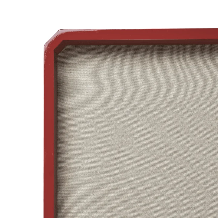 Ferm Living - Nova Pinboard, 45 x 100 cm, picante red