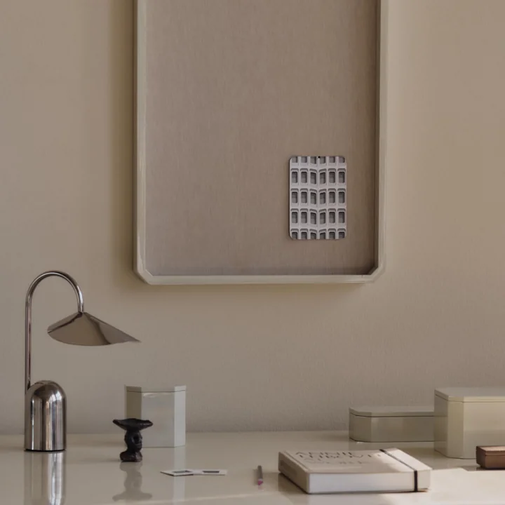 Ferm Living - Nova Pinboard, 45 x 100 cm, light celedon
