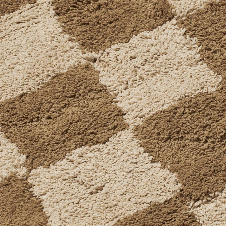 Ferm Living - Mara children's rug, 150 x 80 cm, tan / warm sand