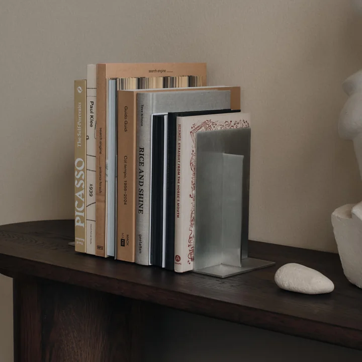 Ferm Living - Bearing bookend, aluminum