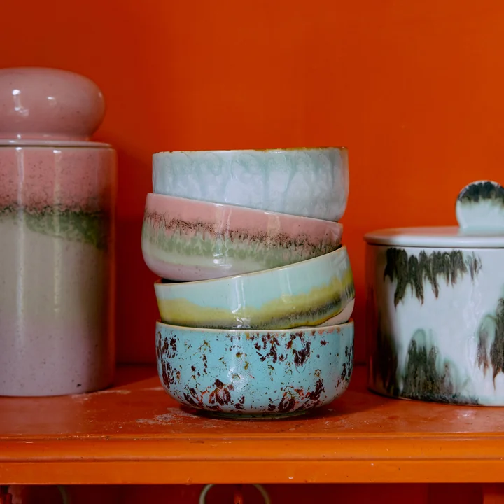 HKliving - 70's dessert bowl, Ø 12.5 cm