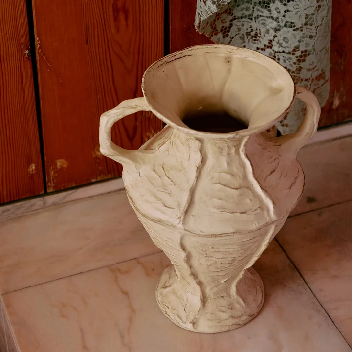 HKliving - New Classics Vase, cream