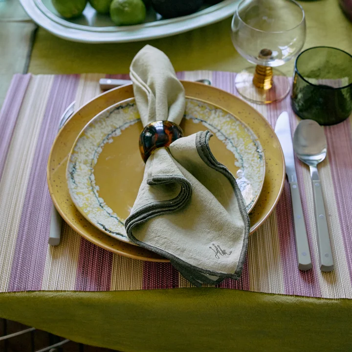 HKliving - Ease Napkins, 50 x 50 cm, dune (set of 2)