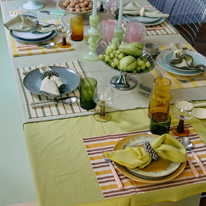 HKliving - Tube Drinking glass, H 12 cm / 400 ml