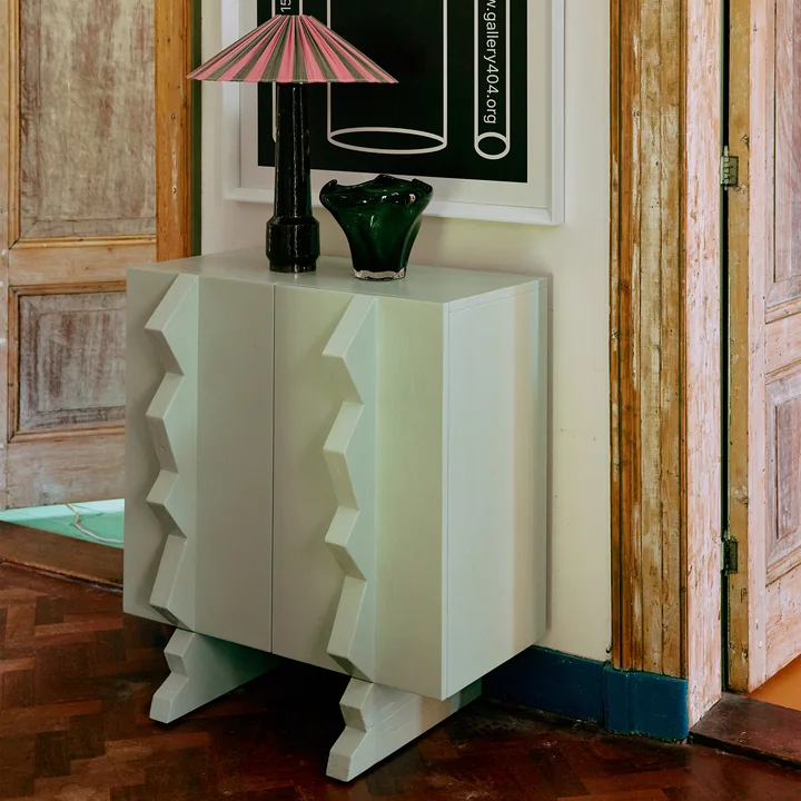 HKliving - Forma Cupboard, ice blue