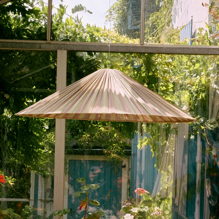 HKliving - Plisse Pendant light, verdura