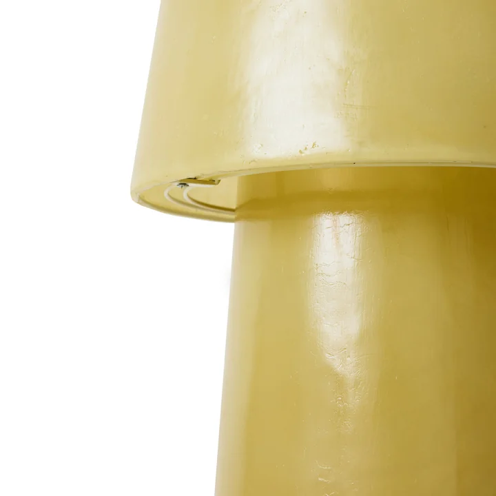 HKliving - Glassfiber floor lamp, soft green