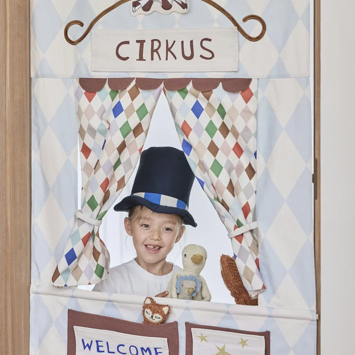 OYOY Mini - Theater & Circus Door play mat, multi
