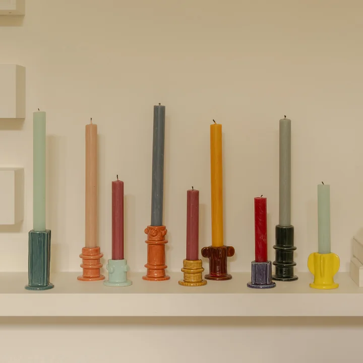 Serax - Molly candlestick, multicolored