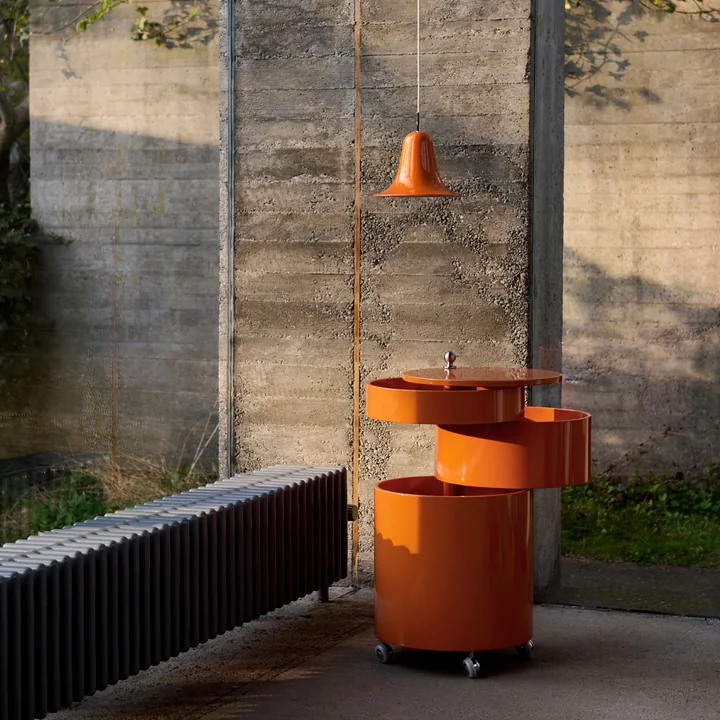 Verpan - Pantop Pendant light, Ø 23 cm, vivid orange