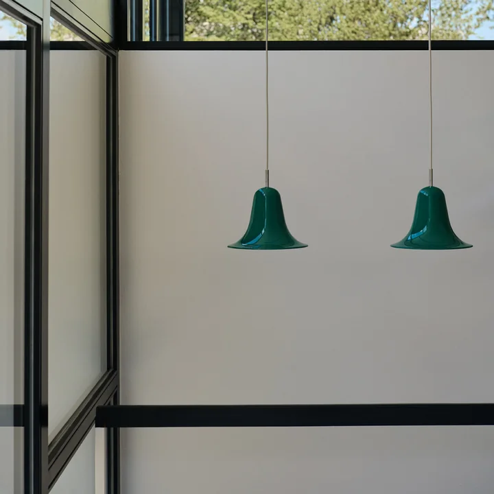 Verpan - Pantop Pendant light, Ø 23 cm, dark teal