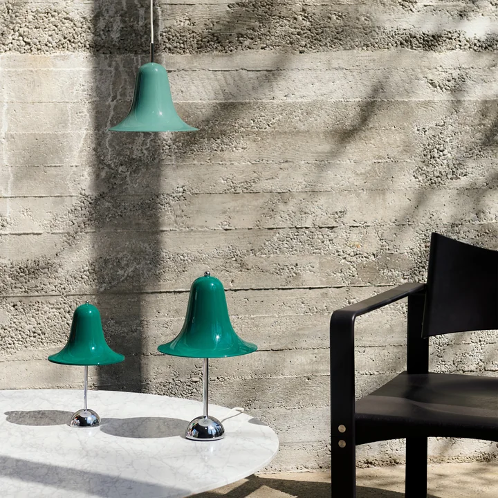 Verpan - Pantop Pendant light, Ø 23 cm, light teal