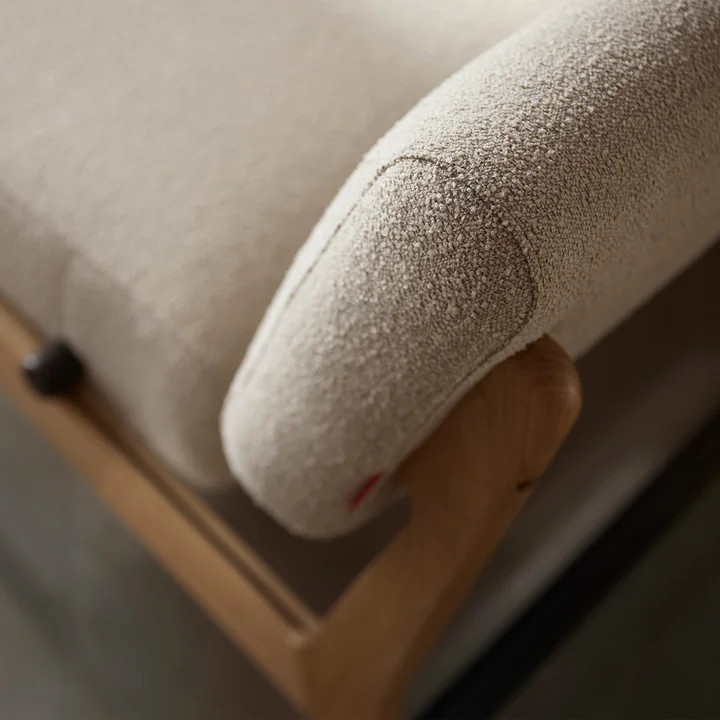 Innovation Living - Nolis Day bed, 213 x 92 cm, beige (539 Bouclé )