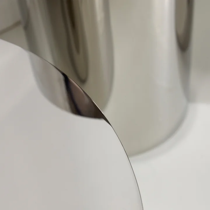 Innovation Living - Tin Drum Side tables, chrome