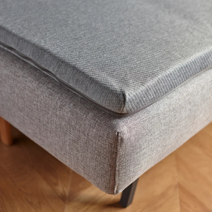 Innovation Living - Topper mattress topper, 140 x 200 x 5 cm gray