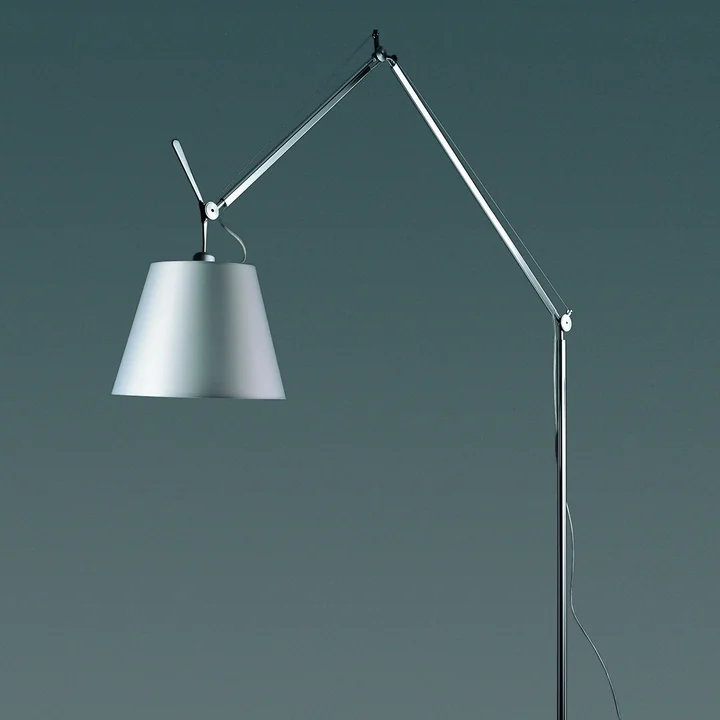 Tolomeo Mega floor lamp with dimmer by Artemide