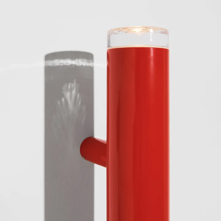 Petite Friture - Pyl LED wall light / ceiling light, Large, 75 cm, red