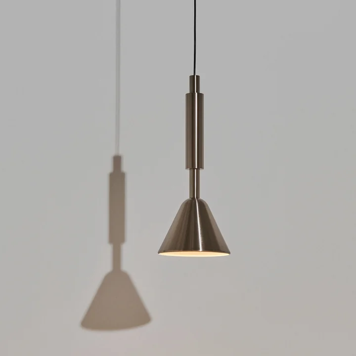 Petite Friture - Pyl LED pendant light, Small, H 54 cm, gray