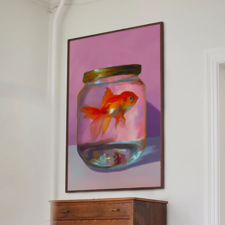 Paper Collective - Fish Poster, 100 x 140 cm