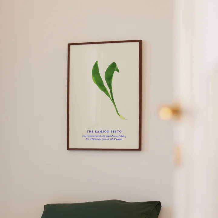 Paper Collective - The Ramson Pesto Poster, 50 x 70 cm