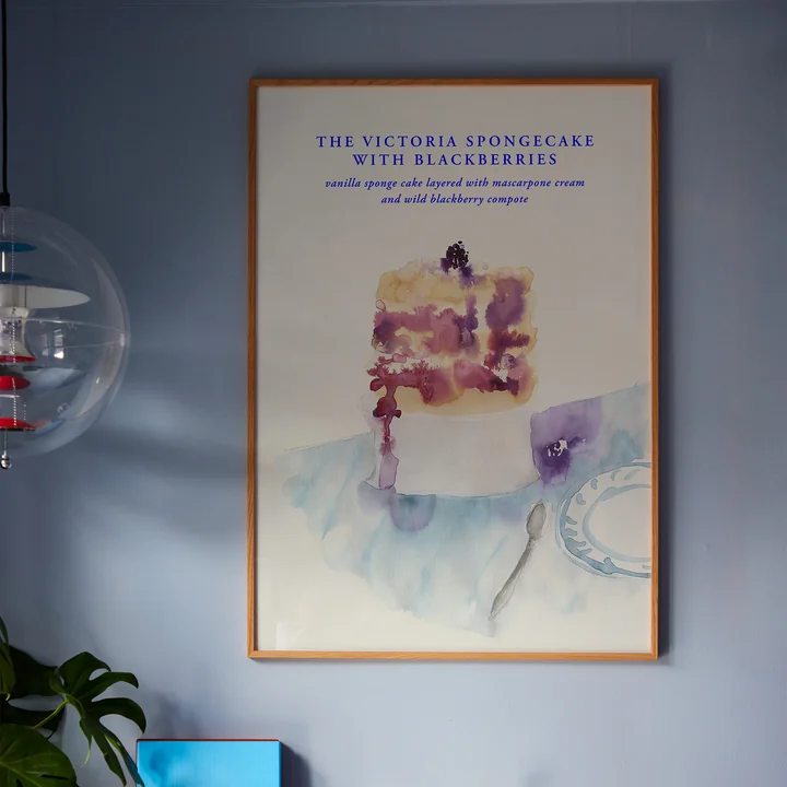 Paper Collective - The Victoria Spongecake Poster, 70 x 100 cm