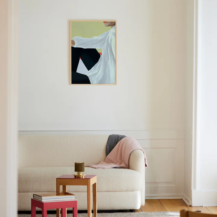 Paper Collective - White Shirt Poster, 50 x 70 cm