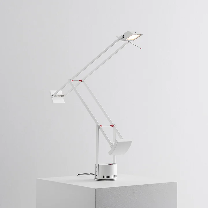 Tizio desk lamp, white by Artemide