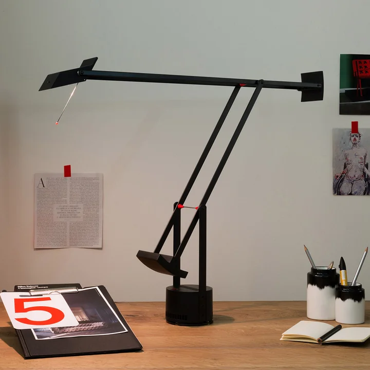 Tizio Micro Table lamp, black from Artemide