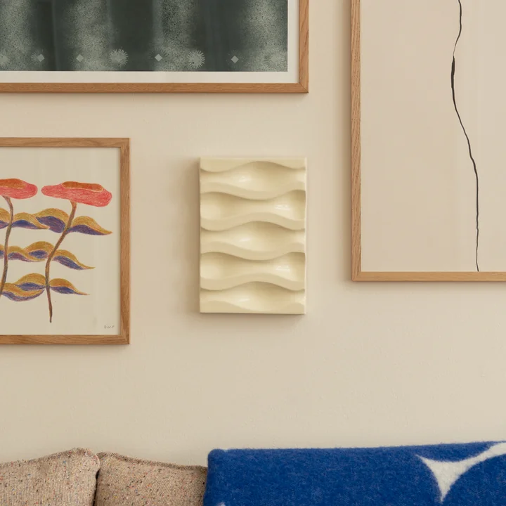 The Poster Club - Echo Relief 01 Wall decoration, eggschell