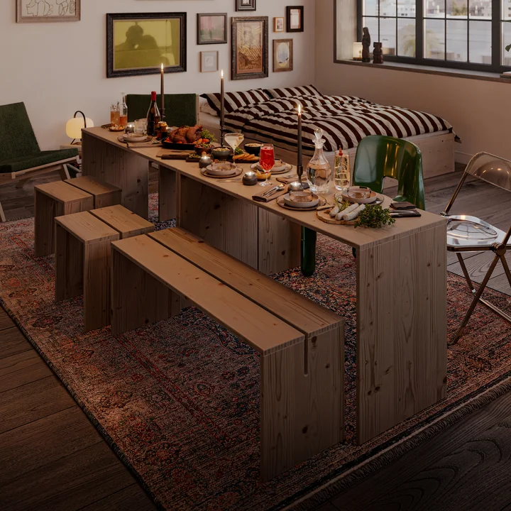 Karup Design - JOIN-IN Collection, natural pine