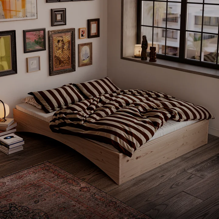 Karup Design - Orbit Bed, natural pine