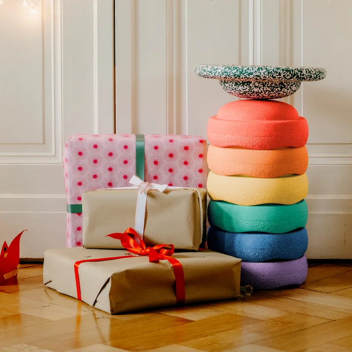 Stapelstein® - Rainbow Set classic, blush special , multicolor (set of 7)