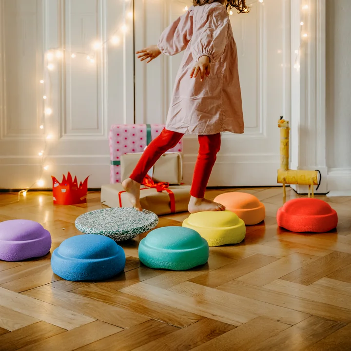 Stapelstein® - Rainbow Set classic, blush special , multicolor (set of 7)