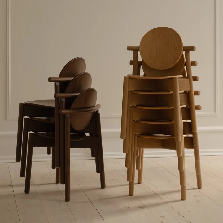 Umage - Heiko chair, oak and walnut