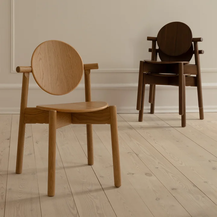 Umage - Heiko chair, oak and walnut