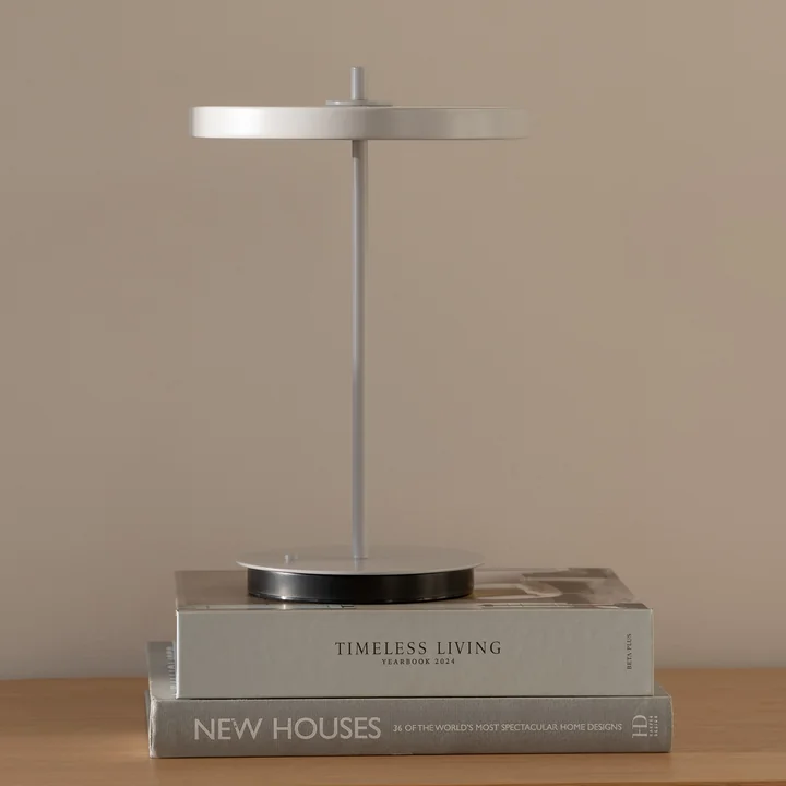 Umage - Asteria Move LED Table lamp, monochrome, H 30.6 cm, mist