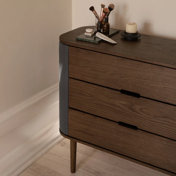 Umage - Treasures Chest of drawers, black oak / shadow
