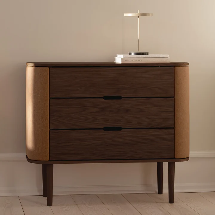 Umage - Treasures Chest of drawers, dark oak / sugar brown