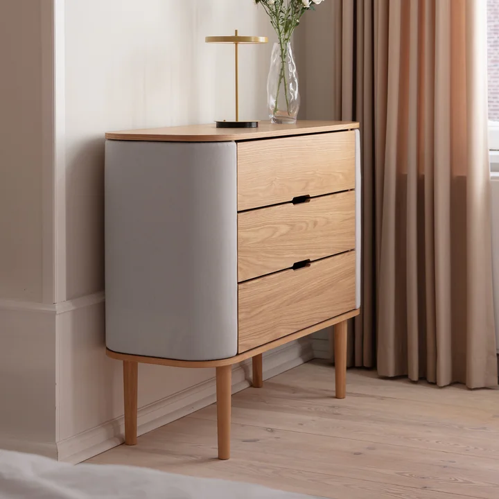 Umage - Treasures Chest of drawers, natural oak / sterling