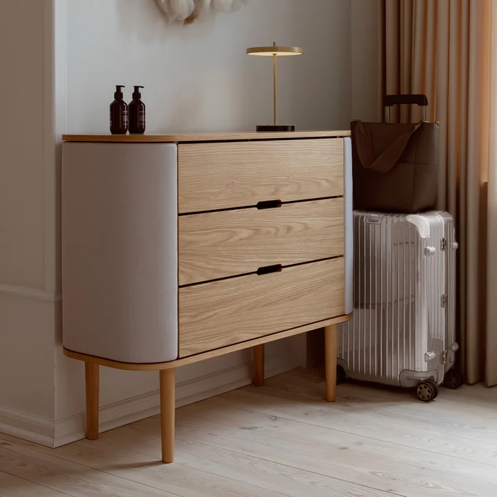 Umage - Treasures Chest of drawers, natural oak / white sands