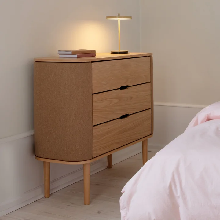 Umage - Treasures Chest of drawers, natural oak / sugar brown