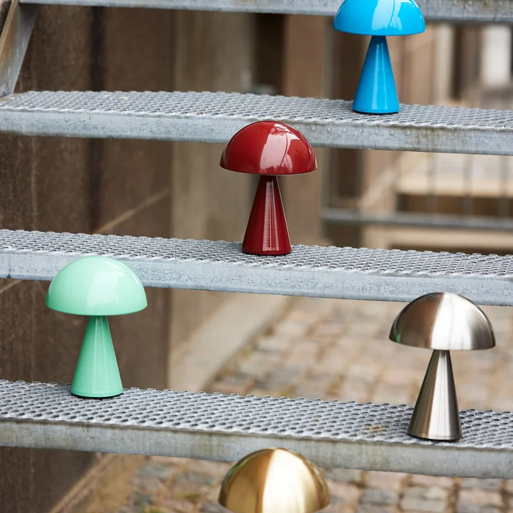 Mush rechargeable table lamp, Mini by Hübsch Interior