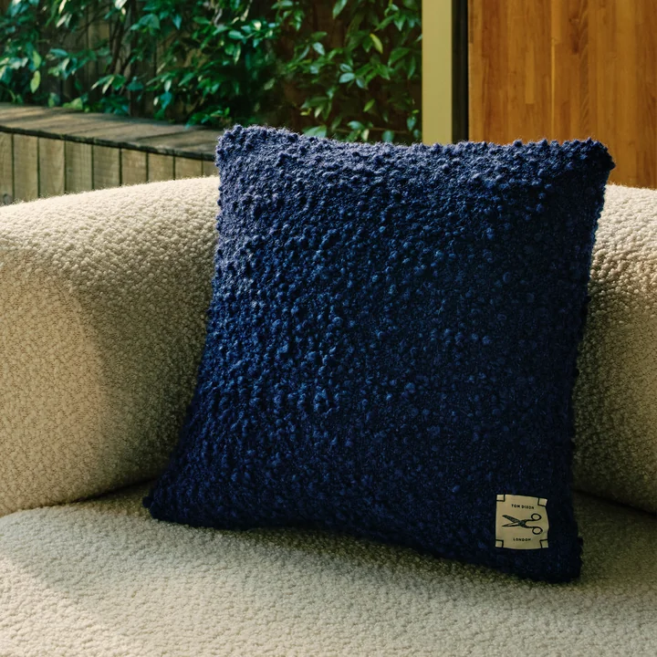 Tom Dixon - Bobble cushion, 45 x 45 cm, blue